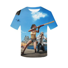 Load image into Gallery viewer, PUBG 3D GAMER T SHIRT