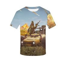 Load image into Gallery viewer, PUBG 3D GAMER T SHIRT