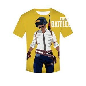 PUBG 3D GAMER T SHIRT