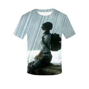 PUBG 3D GAMER T SHIRT