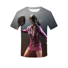 Load image into Gallery viewer, PUBG 3D GAMER T SHIRT