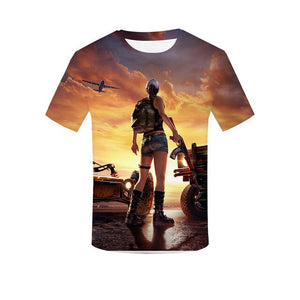 PUBG 3D GAMER T SHIRT