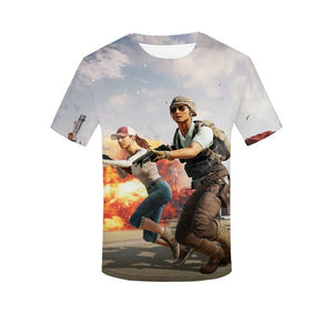 PUBG 3D GAMER T SHIRT