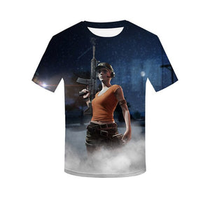 PUBG 3D GAMER T SHIRT