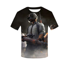 Load image into Gallery viewer, PUBG 3D GAMER T SHIRT