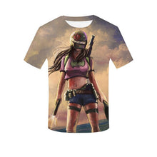 Load image into Gallery viewer, PUBG 3D GAMER T SHIRT