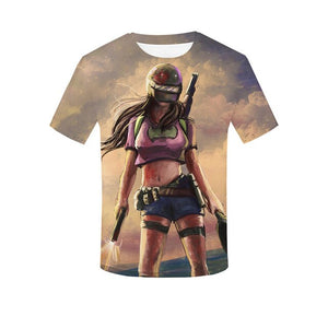 PUBG 3D GAMER T SHIRT