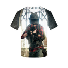 Load image into Gallery viewer, PUBG 3D GAMER T SHIRT