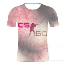 Load image into Gallery viewer, CS GO GLOCK-18 / WATER ELEMANTAL 3D GAMER T SHIRT