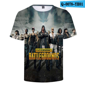 PUBG 3D GAMER T SHIRT