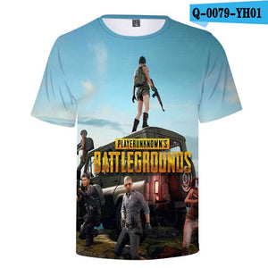 PUBG 3D GAMER T SHIRT