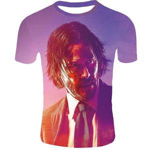 JOHN WICK 3D T SHIRT