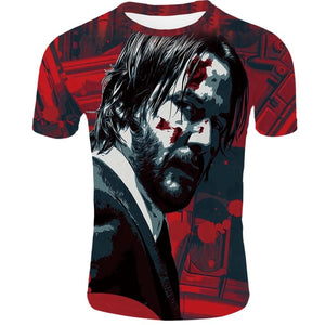 JOHN WICK 3D T SHIRT