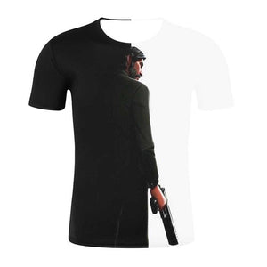 JOHN WICK 3D T SHIRT