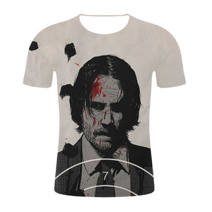 JOHN WICK 3D T SHIRT