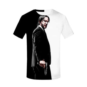 JOHN WICK 3D T SHIRT