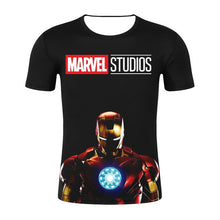 Load image into Gallery viewer, MARVEL AVENGERS 3D PRINTED T SHIRT