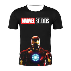 MARVEL AVENGERS 3D PRINTED T SHIRT