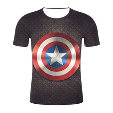 Load image into Gallery viewer, MARVEL AVENGERS 3D PRINTED T SHIRT