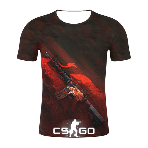 CS GO M4A4 GAMER T SHIRT