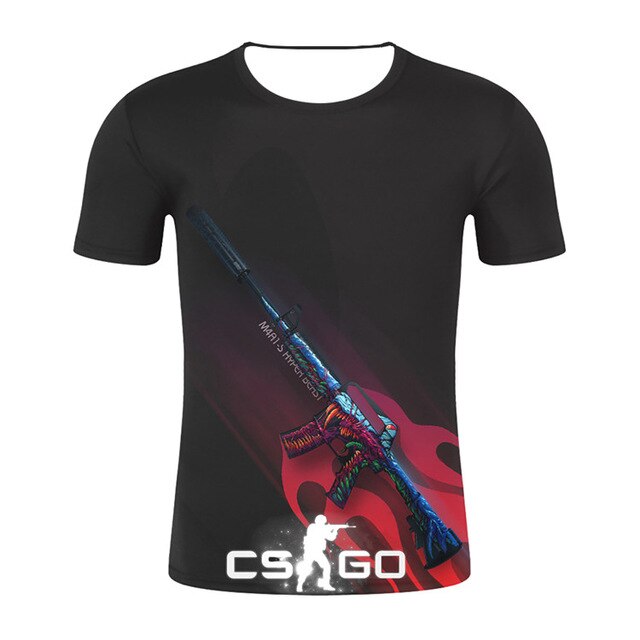 CS GO M4A4 GAMER T SHIRT