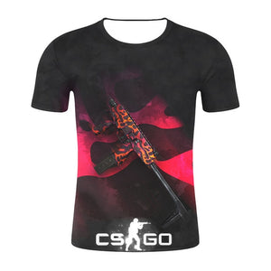 CS GO M4A4 GAMER T SHIRT