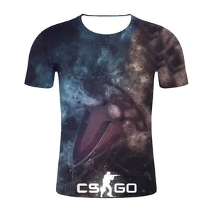 CS GO KARAMBIT / CRIMSON WEB 3D GAMER T SHIRT