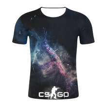 Load image into Gallery viewer, CS GO KARAMBIT / CRIMSON WEB 3D GAMER T SHIRT