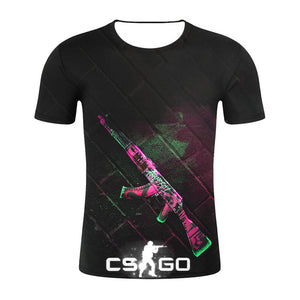 CS GO KARAMBIT GAMMA DOPPLER 3D T SHIRT