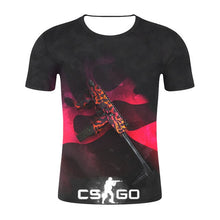 Load image into Gallery viewer, CS GO KARAMBIT GAMMA DOPPLER 3D T SHIRT