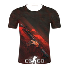 Load image into Gallery viewer, CS GO KARAMBIT GAMMA DOPPLER 3D T SHIRT