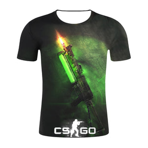 CS GO PP-BIZON 3D GAMER T SHIRT