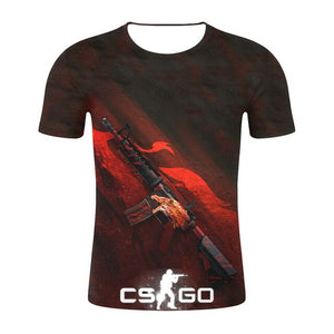 CS GO PP-BIZON 3D GAMER T SHIRT