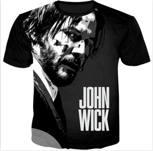 JOHN WICK 3D T SHIRT