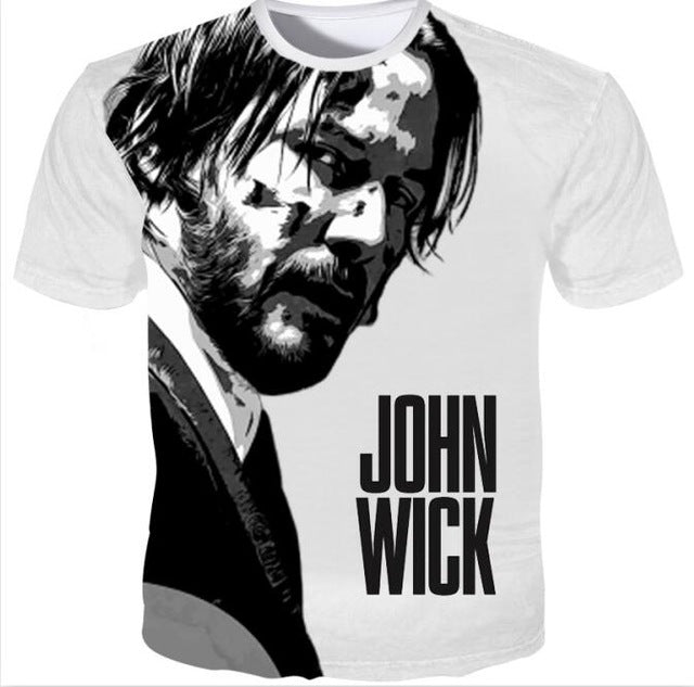 JOHN WICK 3D T SHIRT